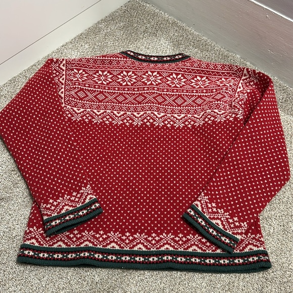 Vintage LL Bean Nordic Christmas Sweater - Picture 2 of 3